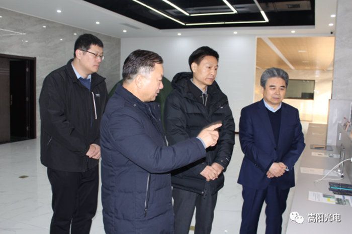 河南省侨联副主席刘智良莅临仲博CBIN光电调研